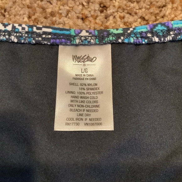 Mossimo 2pc strapless bikini M/L - Picture 6 of 7